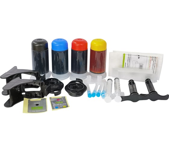 Заправочный набор CS-RK-F6V16-17 многоцветный набор 5x30мл для HP DJ 1110/1111/1112/2130/2131 CACTUS 1469415 1