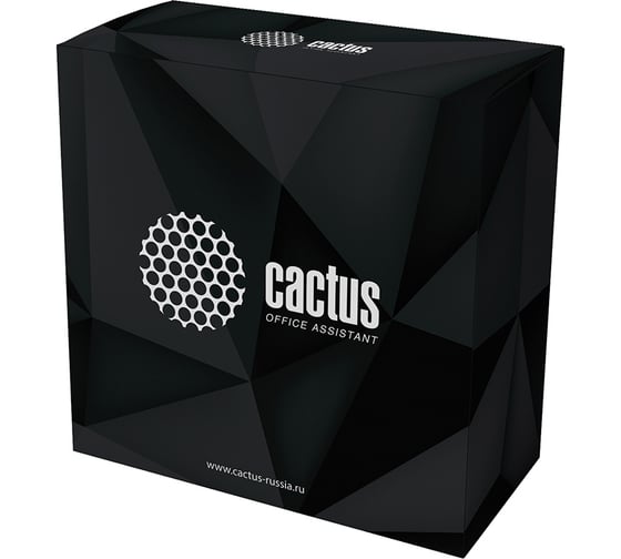 Пластик для 3D принтера Cactus pla pro d1.75 мм, 0.75 кг, 1 цвет CS-3D-PLA-750-GREY 481048