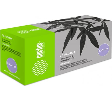 Блок фотобарабана CS-FAD412A черный ч/б:6000стр. для MB1900/MB1900ru/MB2000/MB2000ru Panasoni CACTUS 836634