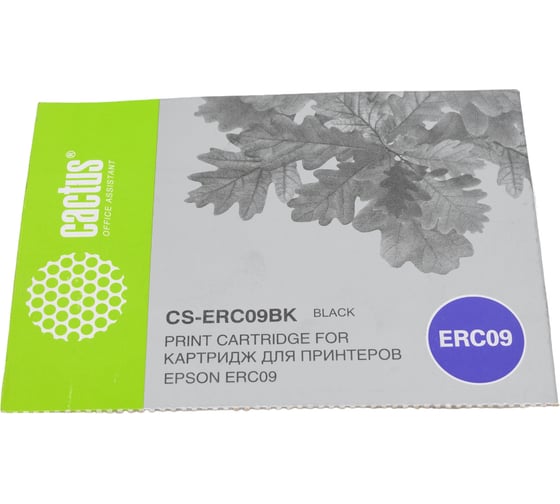 Матричный картридж для epson erc09 Cactus черный CS-ERC09BK 1727842