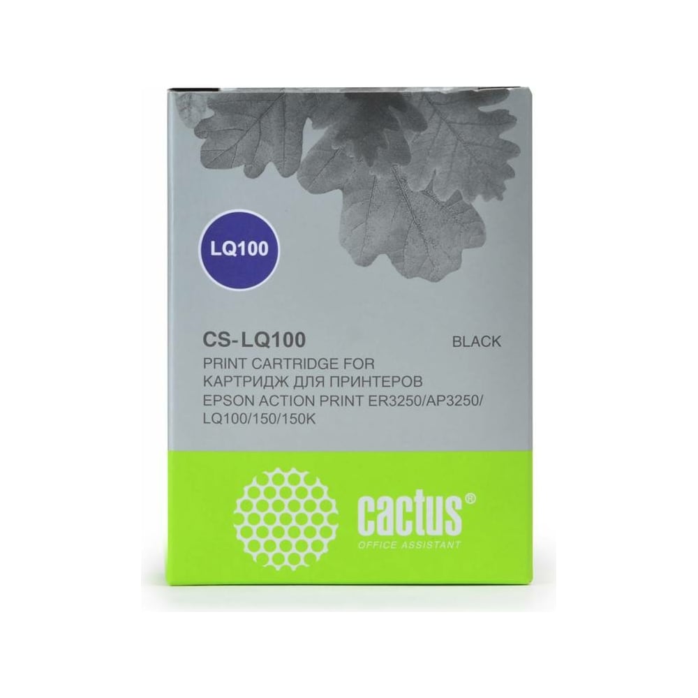 Матричный картридж для epson lq-100/ap-3250 Cactus черный CS-LQ100 ...