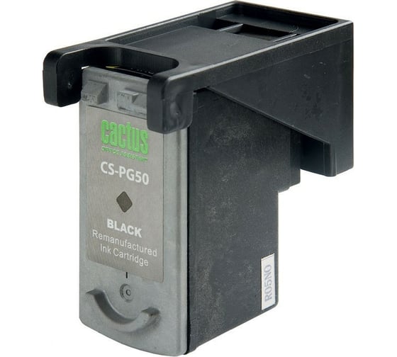 Струйный картридж для canon pixma mp150/mp160/mp170/mp180/mp450/mp460/i Cactus черный 18 мл CS-PG50 690145
