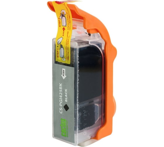 Струйный картридж для canon pixma ip4840/mg5140/5240/614 Cactus черный пигментный 16 мл CS-PGI425BK 690147