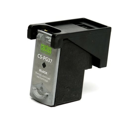 Струйный картридж для canon pixma ip1800/ip1900/ip2500/ip2600/mp140/mp19 Cactus черный 9 мл CS-PG37 690143