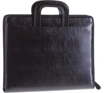 Деловая папка OfficeSpace Carina кожзам, на молнии, выдвижная ручка ПаКЗ_571
