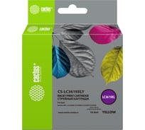 Струйный картридж Cactus желтый, 18.4 мл, для brother mfc-j2330dw/j2730dw/j3530dw/j3930d CS-LC3619XLY 1416327