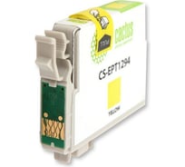 Струйный картридж Cactus t1294 желтый, 10 мл, для epson b42/bx305/bx305f/bx320/bx525/bx625 CS-EPT1294 727387