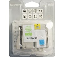 Картридж струйный CS-EPT0485 светло-голубой (14.4мл) для Epson Stylus Photo R200/R220/R300/R320/R340/RX500/RX600/RX620/RX640 Cactus 690109