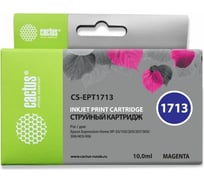 Струйный картридж Cactus 17xl пурпурный, 10 мл, для epson xp-33/103/203/207/303/306/403/40 CS-EPT1713 807058
