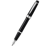 Перьевая ручка Cross Bailey Light - Black Chrome XF AT0746-1XS