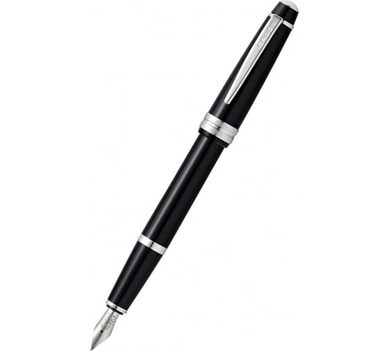 Перьевая ручка Cross Bailey Light - Black Chrome XF AT0746-1XS 1