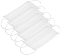 Гигиеническая маска для лица Hot Pot 2-х слойная, 60 мкм, 2 слоя, спанбонд, 5 шт в упаковке 30 33100