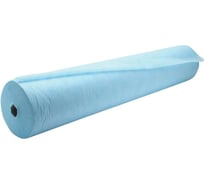 Одноразовые рулонные простыни с перфорацией ЧИСТОВЬЕ 75 шт., 80x200 см, СМС, 18 г/м2, голубые 600-497 630193