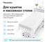Одноразовые рулонные простыни с перфорацией ЧИСТОВЬЕ 100 шт., 80x200 см, СМС, 12 г/м2, белые 600-491 630198 4