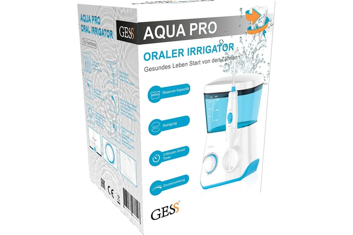 Ирригатор полости рта GESS Aqua Pro GESS-707 - выгодная цена, отзывы ...
