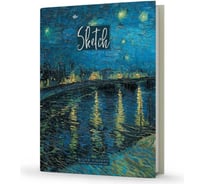 Скетчбук Bruno Visconti SKETCHBOOK BV B5 184х257мм 120 листов бежевый 110 г в мягком переплете 3 вида микс 1-514