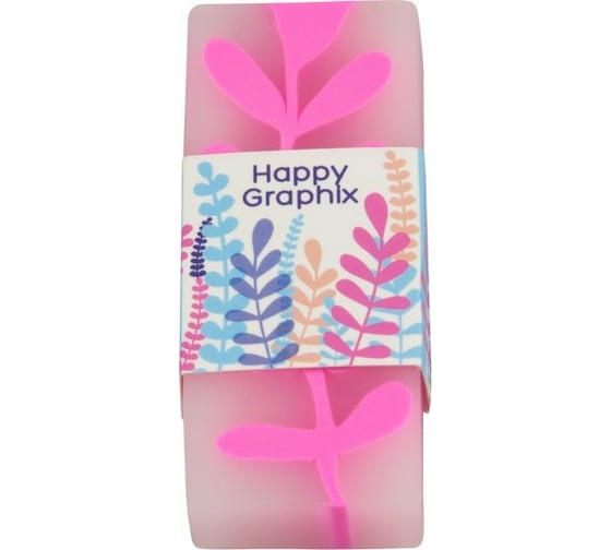 Ластик Bruno Visconti HappyGraphix Весна 4 цвета 42-0029