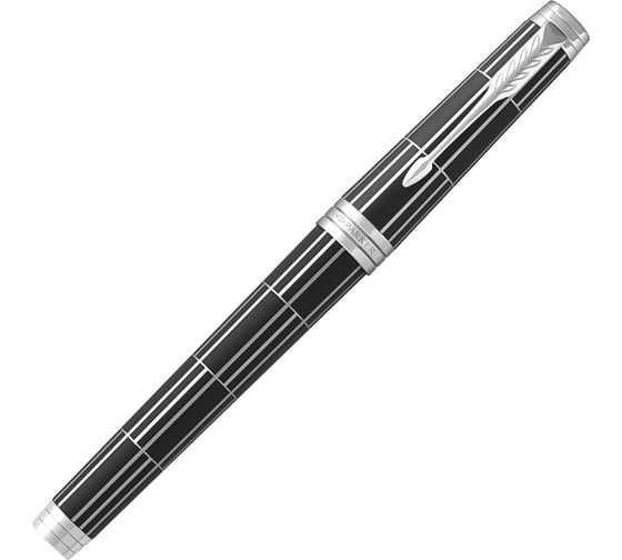 Перьевая ручка Parker Premier - Black CT, F 1931401