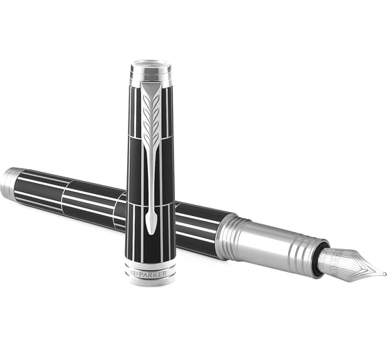 Перьевая ручка Parker Premier - Black CT, F 1931401