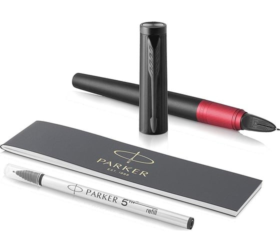Ручка Parker Ingenuity - Black Red PVD, 5th пишущий узел, F 1972069