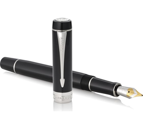Перьевая ручка Parker Duofold - Black CT, F 1931387