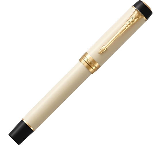 Перьевая ручка Parker Duofold - Ivory/Black GT, F 1931391