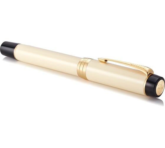 Перьевая ручка Parker Duofold - Ivory/Black GT, F 1931391