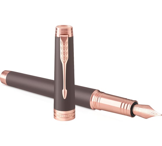 Перьевая ручка Parker Premier - Brown PGT, F 1931405