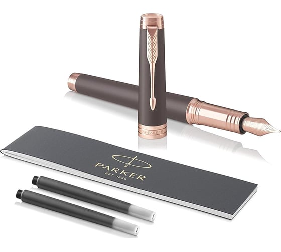 Перьевая ручка Parker Premier - Brown PGT, F 1931405