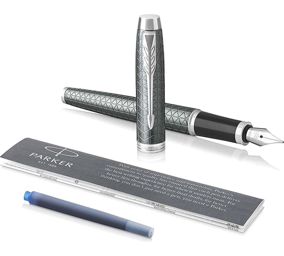 Перьевая ручка Parker IM Premium - Green CT, F 1931640