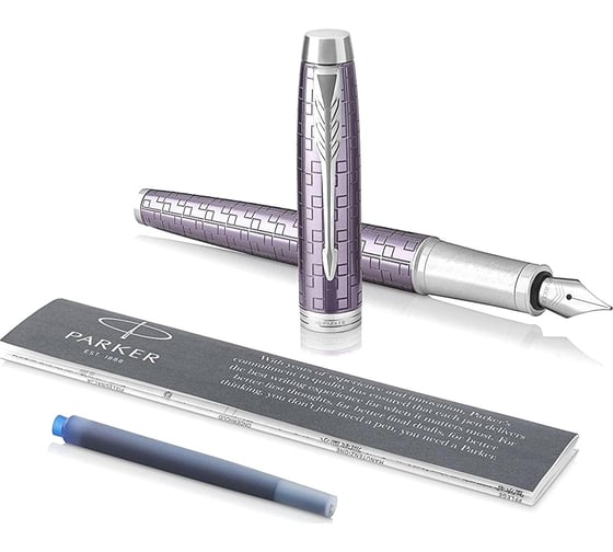 Перьевая ручка Parker IM Premium - Dark Violet CT, F 1931636