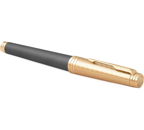 Перьевая ручка Parker Premier - Storm Grey GT, F 1931435