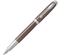 Перьевая ручка Parker IM Premium - Brown CT, F 1931676