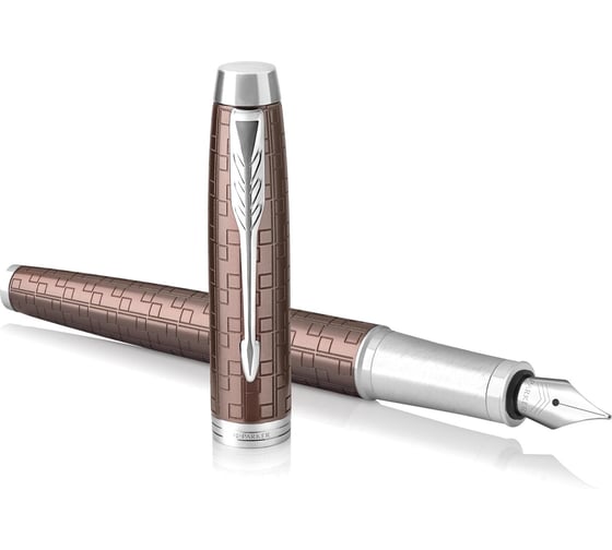 Перьевая ручка Parker IM Premium - Brown CT, F 1931676