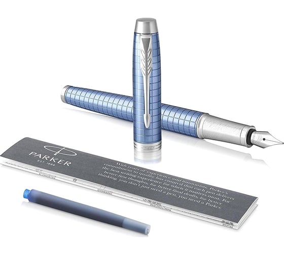 Перьевая ручка Parker IM Premium - Blue CT, F 1931688