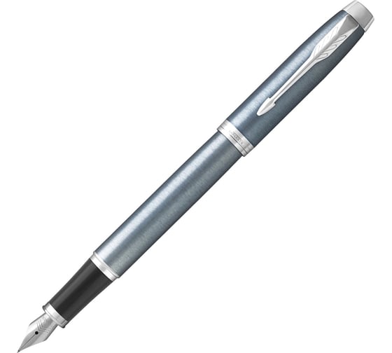 Перьевая ручка Parker IM Core - Light Blue Grey CT, F 1931648