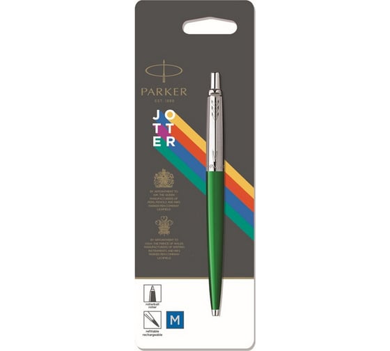 Шариковая ручка Parker Jotter Color блистер, 6 шт, M R2096873