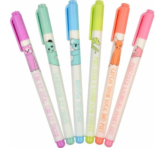 Текстовыделитель Bruno Visconti MintMarker 6 цветов микс в дисплее 22-0074 1