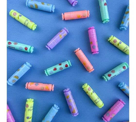 Текстовыделитель Bruno Visconti CandyMarker желтый/зеленый/розовый/оранжевый/голубой/сиреневый 22-0073