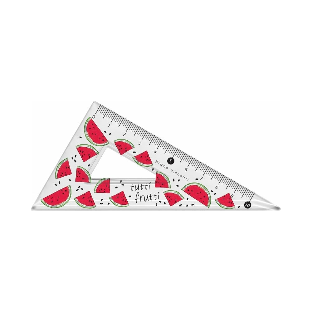 Пластиковый треугольник Bruno Visconti HappyGraphix Fresh & fruity ...
