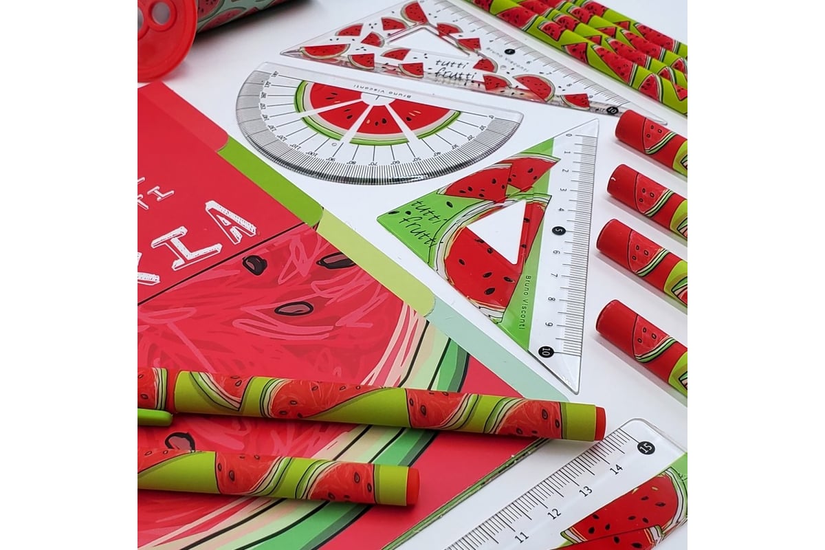 Пластиковый треугольник Bruno Visconti HappyGraphix Fresh & fruity ...