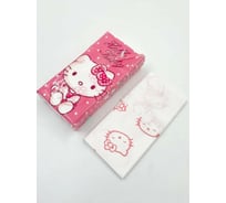 Бумажные платочки WORLD CART Hello Kitty 4-х слойные, 1 шт KGHLK-HS-01/штучка