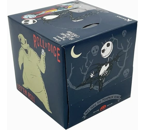 Бумажные салфетки WORLD CART Кошмар перед Рождеством с рисунком, 3 слоя, 56 шт NBC-FC-613