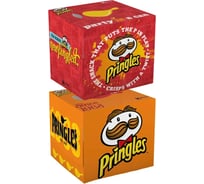 Бумажные салфетки WORLD CART набор PGS-FC-01/9493 выдергушки Pringles с рисунком, красный, оранжевый, 2 шт PGS-FC-01/9494