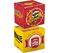 Бумажные салфетки WORLD CART набор выдергушки Pringles с рисунком, красный, желтый, 2 шт PGS-FC-01/9509