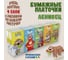 Бумажные платочки WORLD CART Ленивец 4-х слойные, 10 пачек, 9 листов, 21x21 см SLT-HS-01 8