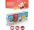 Бумажные платочки WORLD CART Рождество 4-х слойные, 10 пачек, 9 листов, 21x21 см CHR-HS-01 2