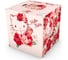 Бумажные салфетки-выдергушки WORLD CART Hello Kitty с рисунком 3-х слойные, 56 шт HLK-FC-01/розочки 1