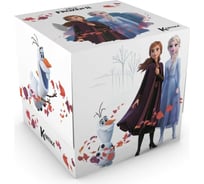 Бумажные салфетки-выдергушки WORLD CART Frozen с рисунком Магия Природы 3 слоя, 56 шт FR2-FC-3