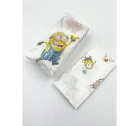 Бумажные платочки WORLD CART Гадкий Я 3 4-х слойные, 1 шт DM3-HS-03/штучка
